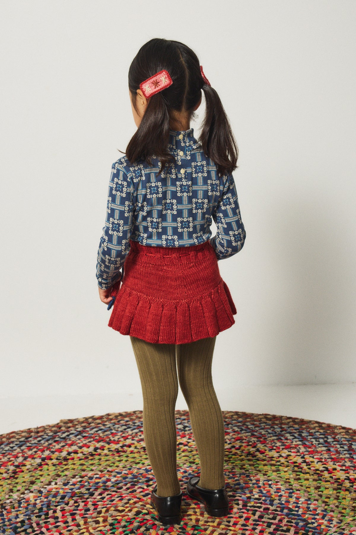 Skating Pond Skirt - Garnet