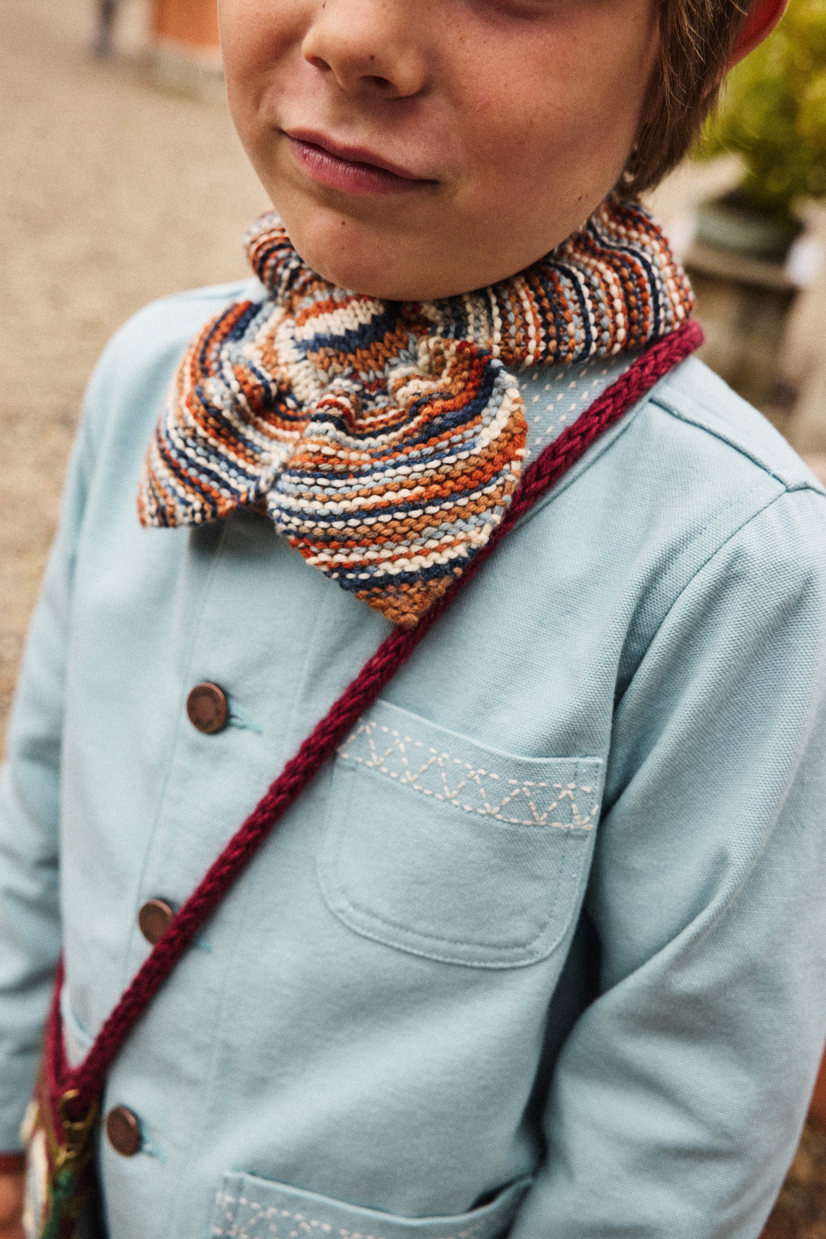 Sledding Scarf – Misha & Puff