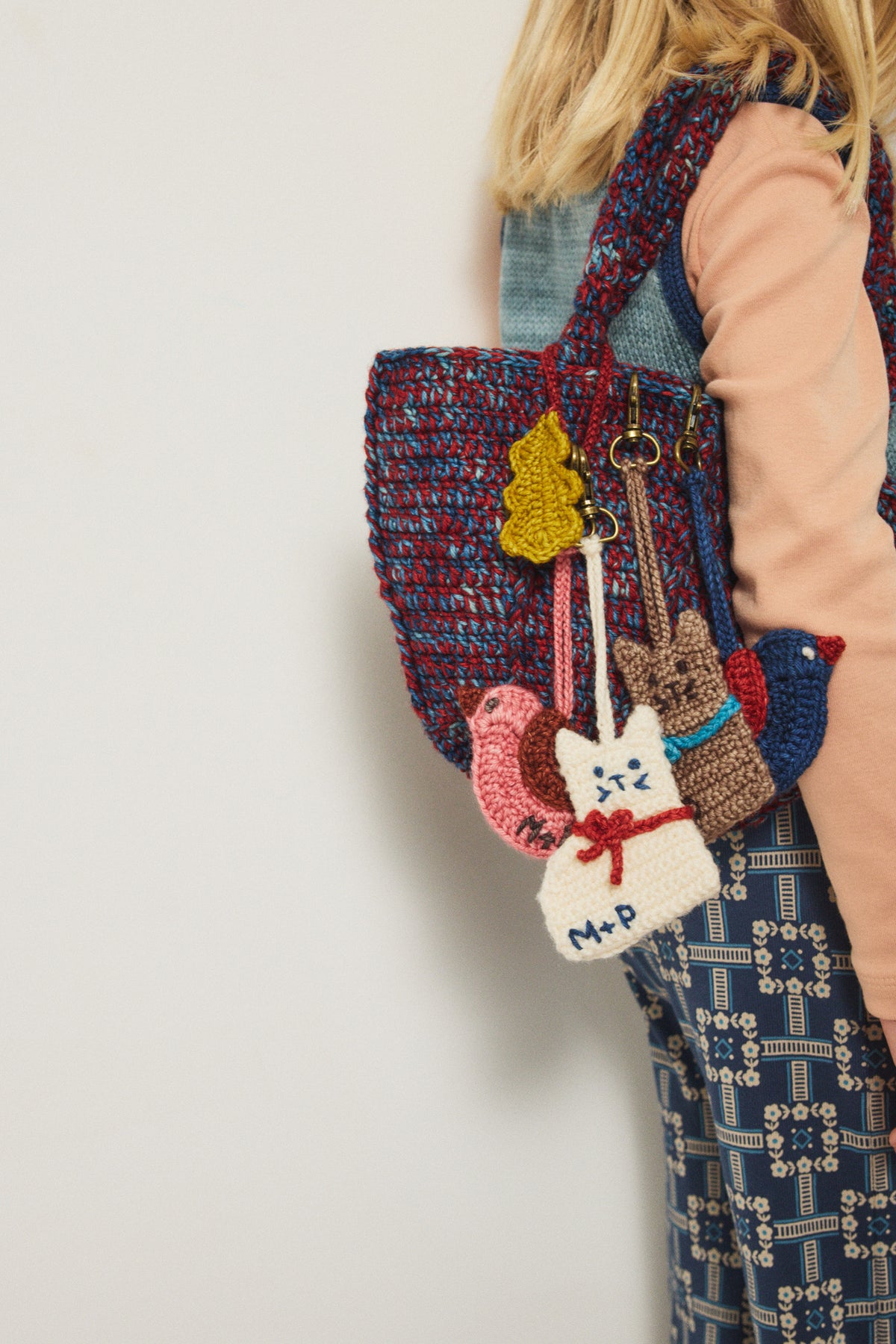 Songbird Bag Charm - Moonlight