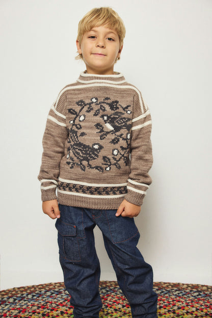Songbird Duet Sweater - Brut