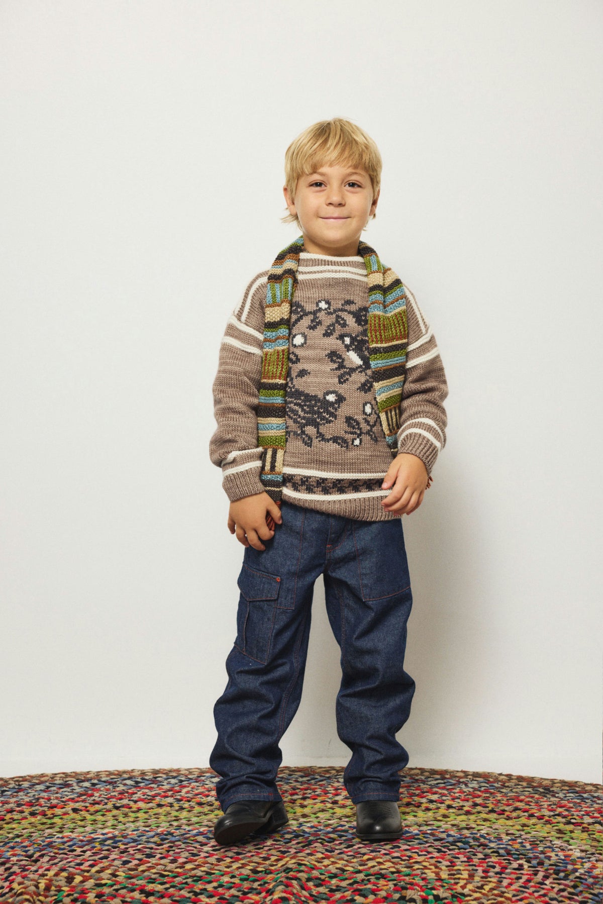 Songbird Duet Sweater - Brut