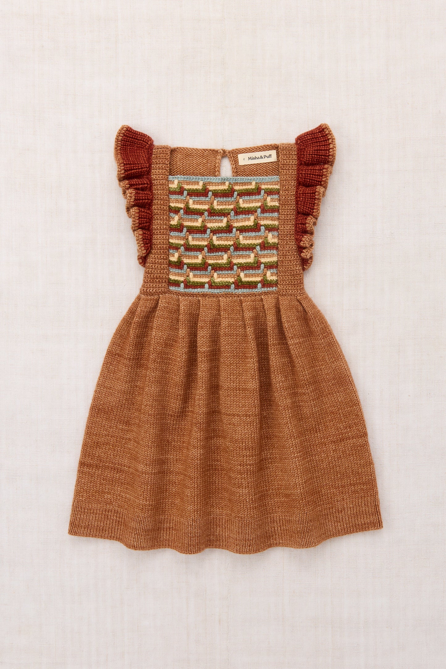 Stair Step Dress - Rose Gold