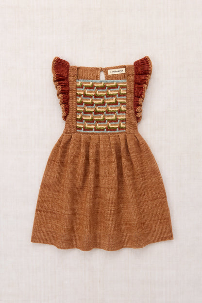 Stair Step Dress - Rose Gold