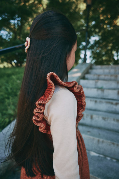 Stair Step Dress - Rose Gold