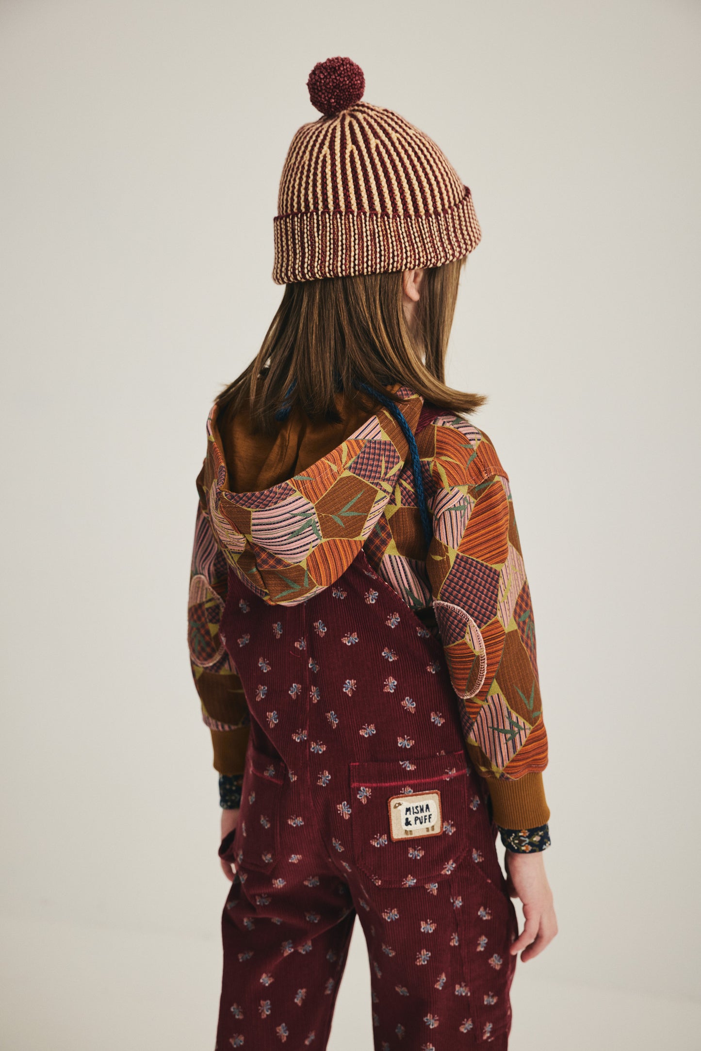 Strata Garter Hat - Cambridge