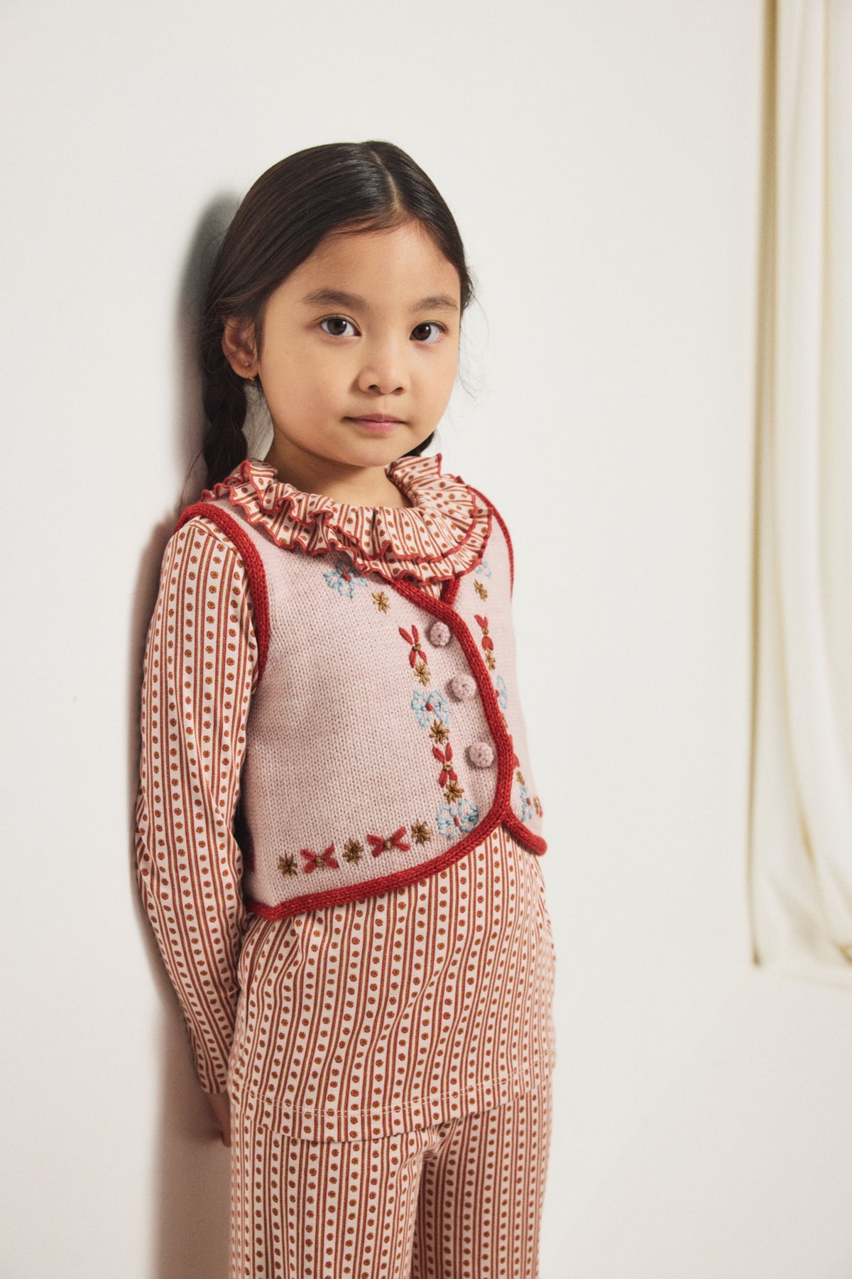 Sweetheart Top - Candyfloss Little House Floral