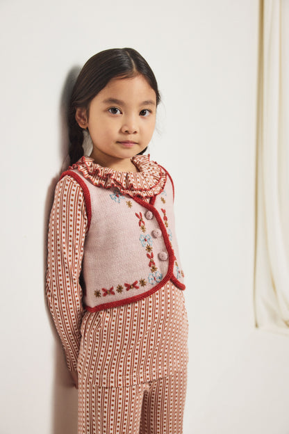Sweetheart Top - Candyfloss Little House Floral