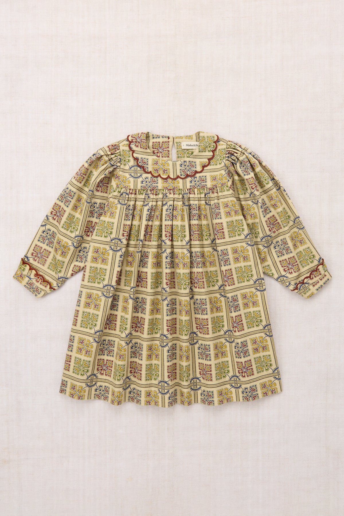 Thora Dress - Alabaster Canterbury
