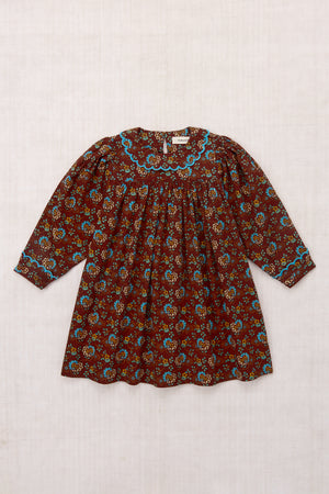 Thora Dress - Cedar Calico Hearts