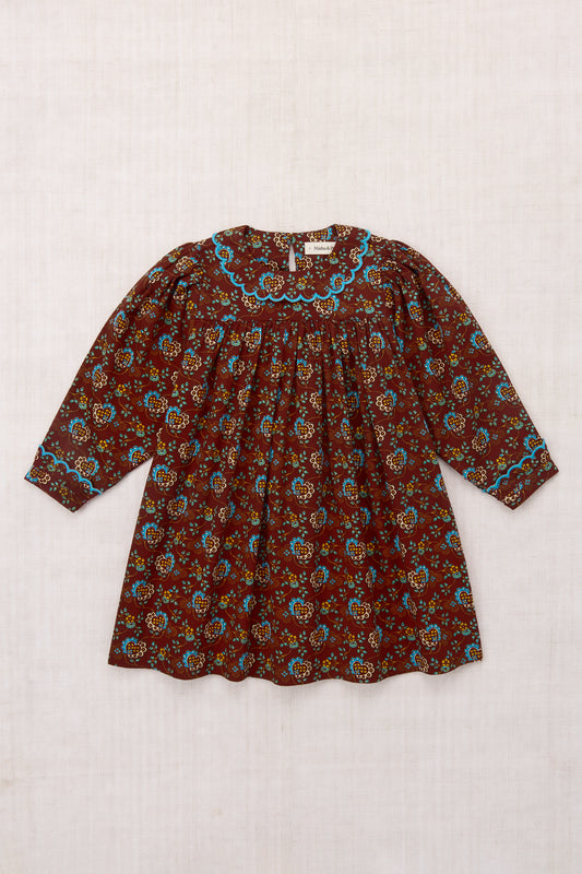 Thora Dress - Cedar Calico Hearts