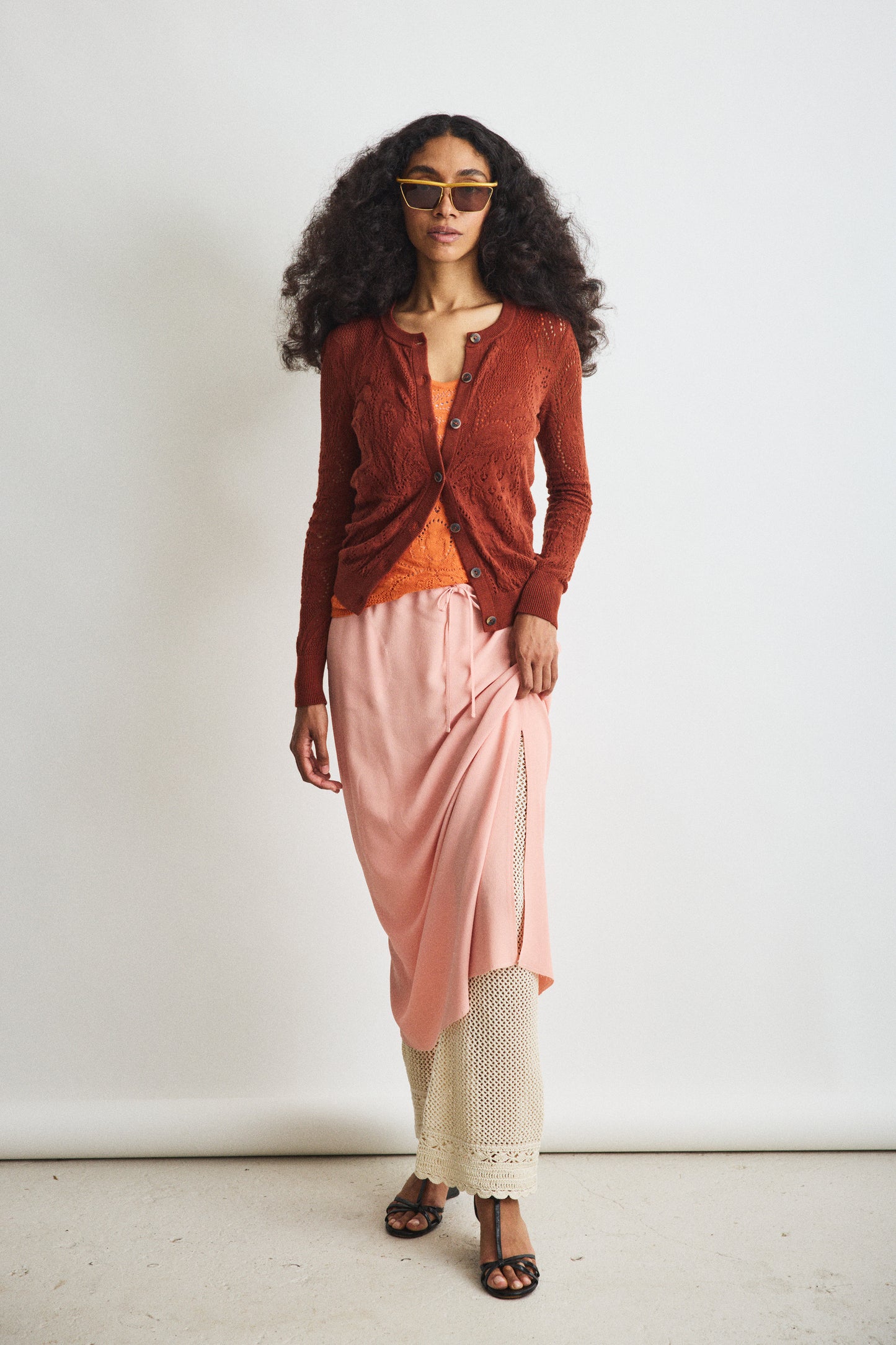 Lace Vignette Cardigan