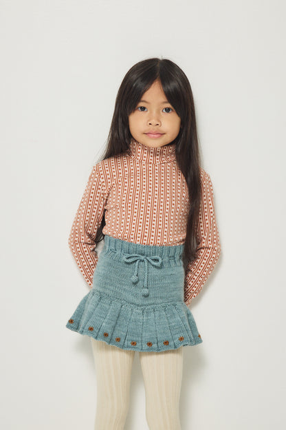 Étoile Skating Pond Skirt - Slate