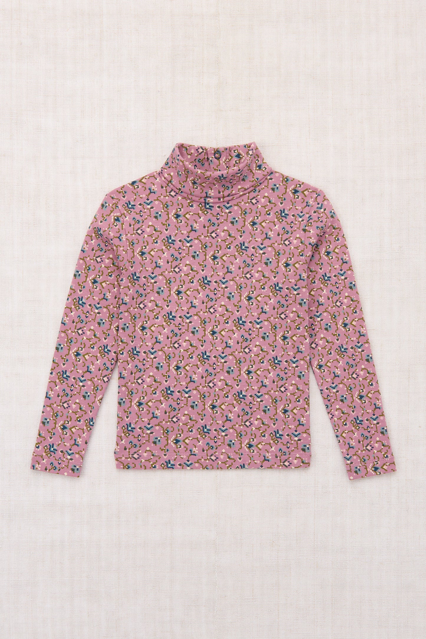 Turtleneck - Antique Rose Millefleurs