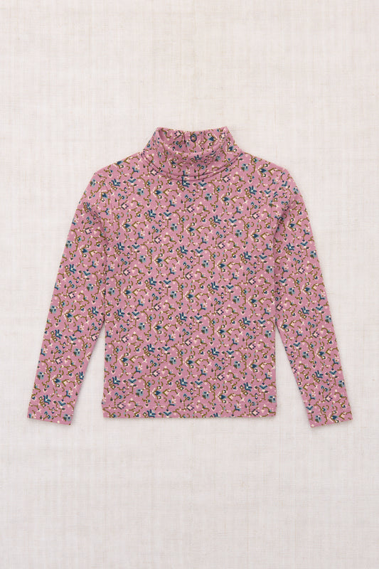 Turtleneck - Antique Rose Millefleurs