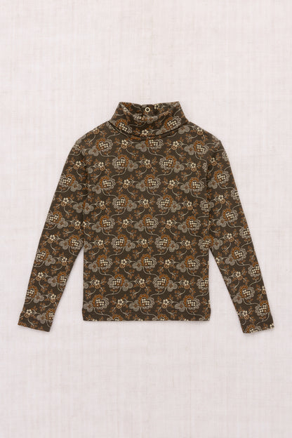 Turtleneck - Bark Calico Hearts