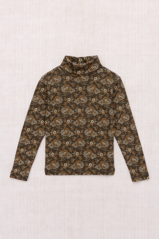 Turtleneck - Bark Calico Hearts