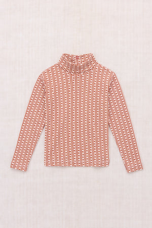 Turtleneck - Candyfloss Little House Floral