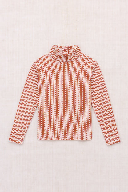 Turtleneck - Candyfloss Little House Floral