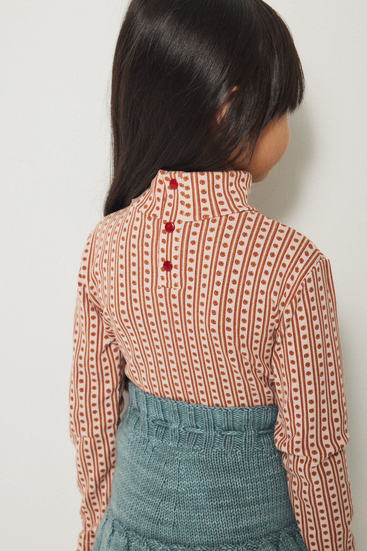 Turtleneck - Candyfloss Little House Floral