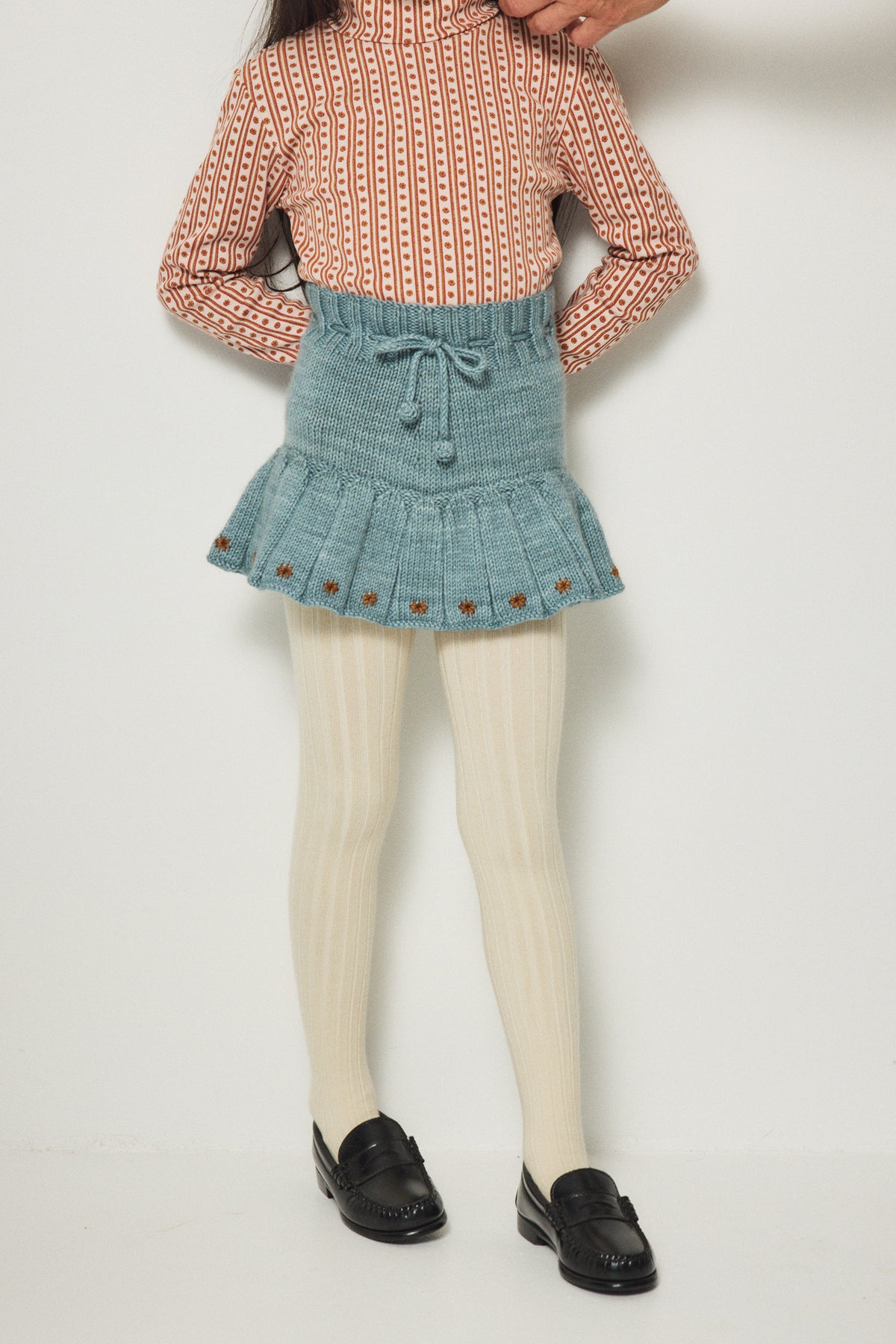 Turtleneck - Candyfloss Little House Floral