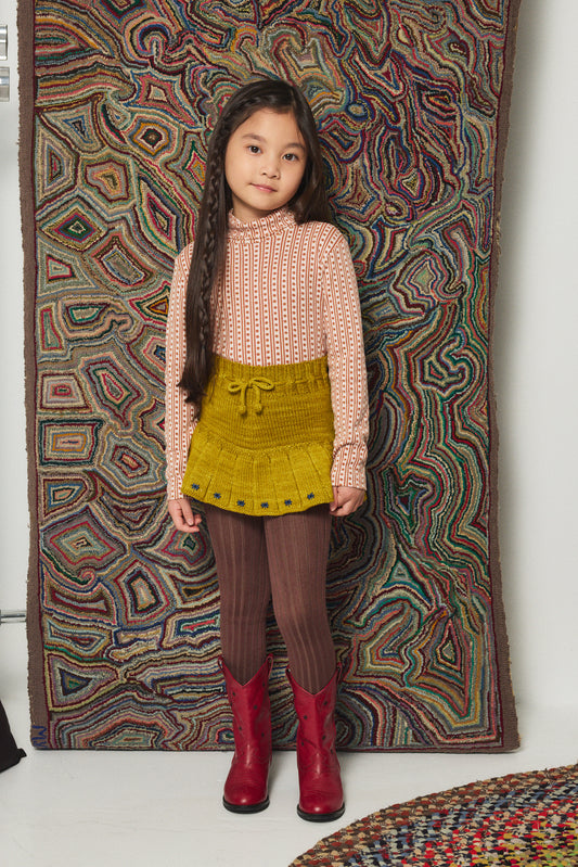 Turtleneck - Candyfloss Little House Floral
