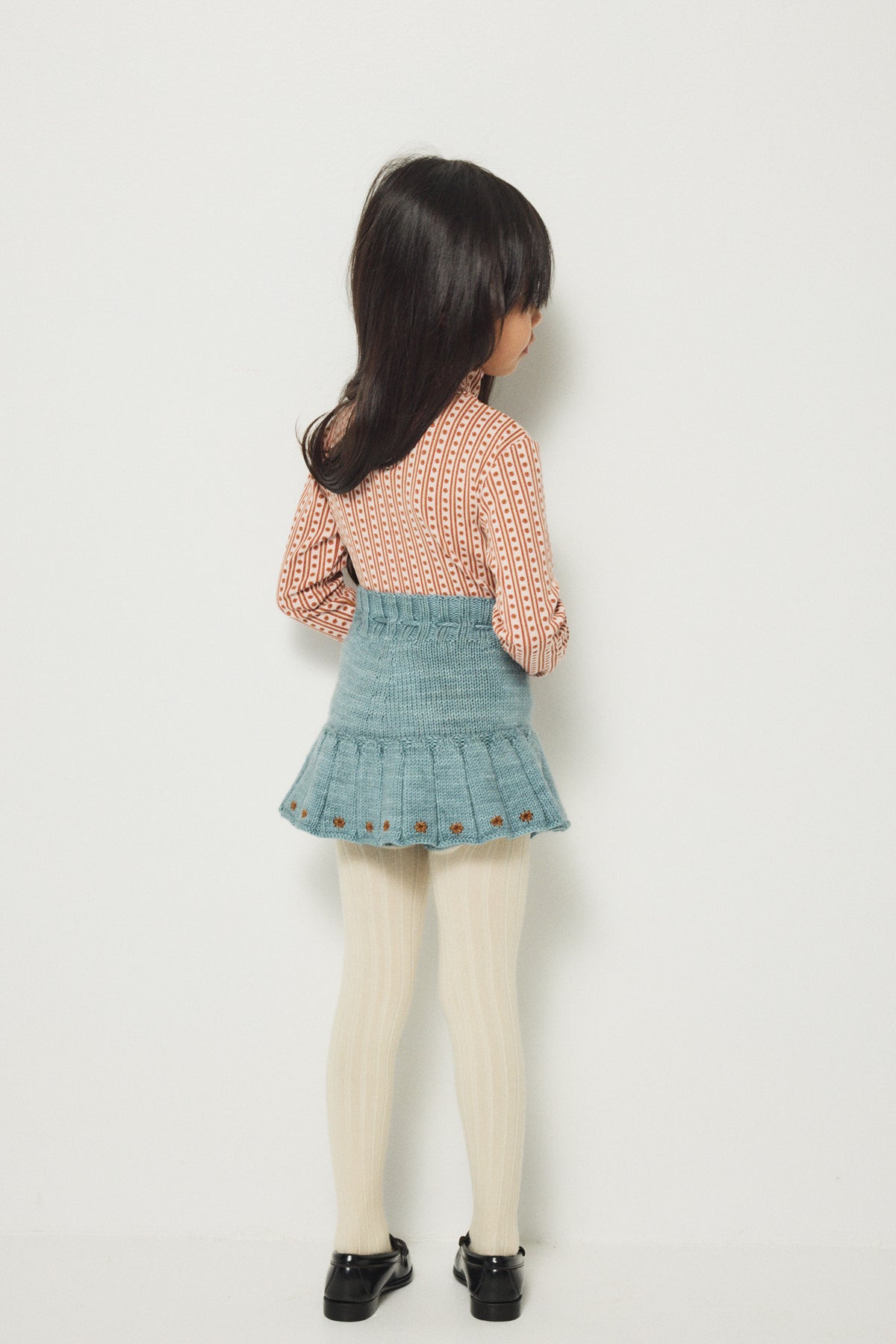 Turtleneck - Candyfloss Little House Floral