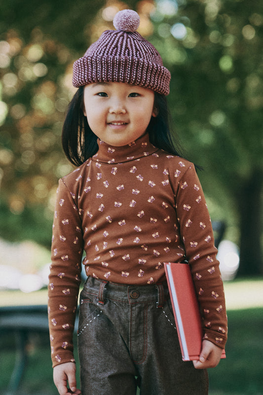 Turtleneck - Nutmeg Mariposa