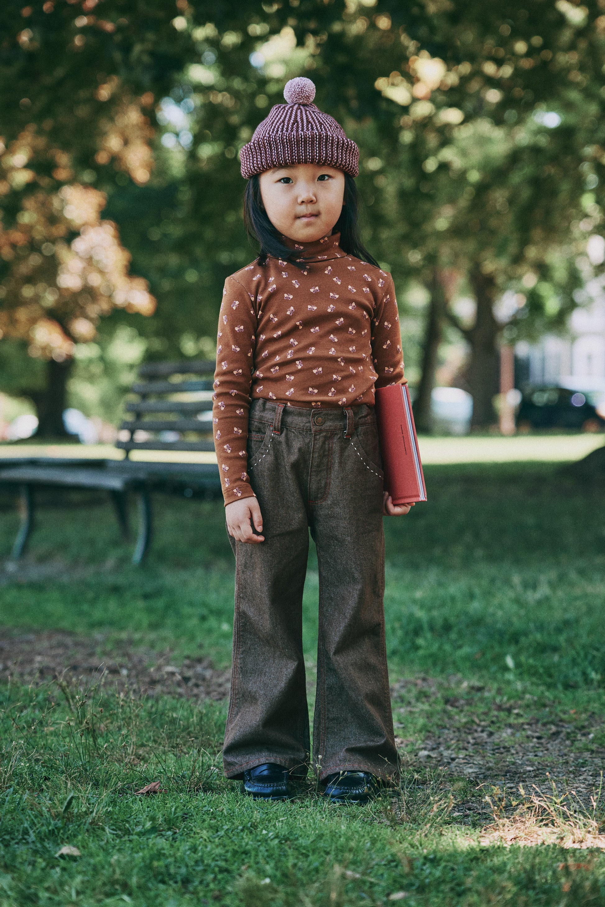 Turtleneck - Nutmeg Mariposa