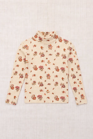 Turtleneck - String/Antique Rose Holyoke Floral