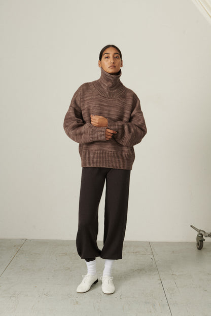 Turtleneck Sweater - Mink