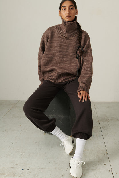 Turtleneck Sweater - Mink