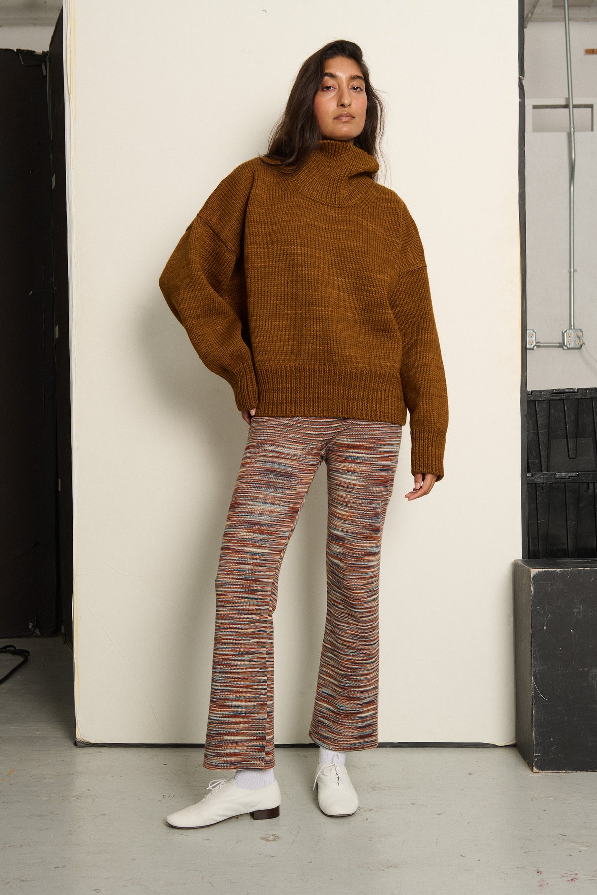 Turtleneck Sweater - Nutmeg