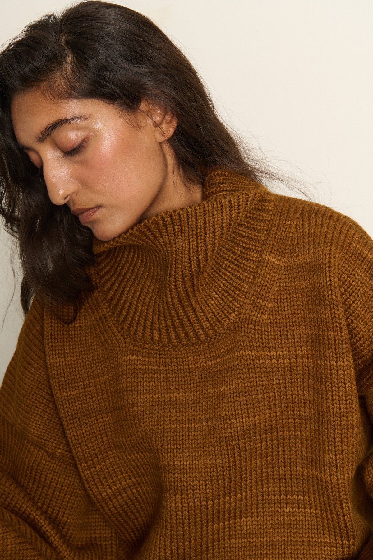 Turtleneck Sweater - Nutmeg