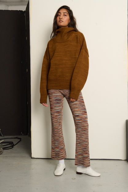 Turtleneck Sweater - Nutmeg