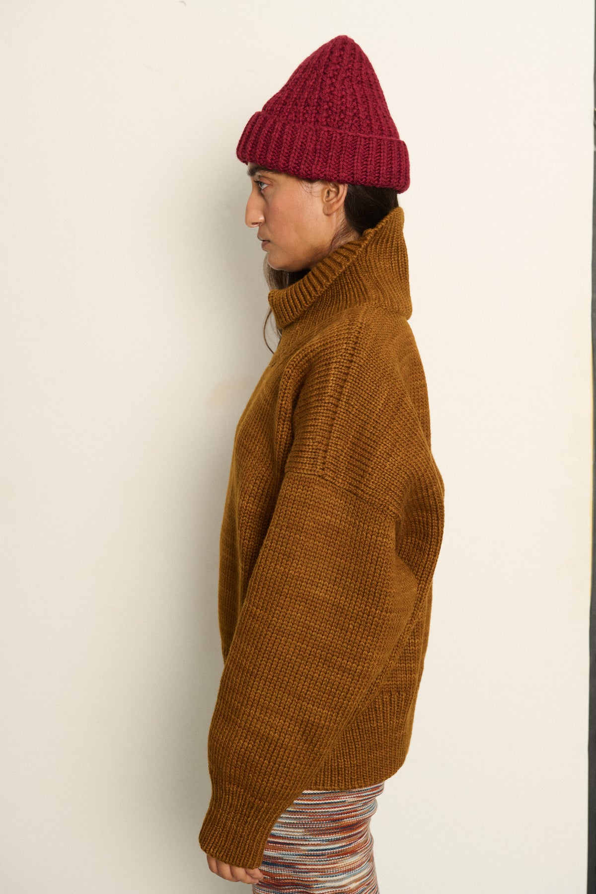 Turtleneck Sweater - Nutmeg