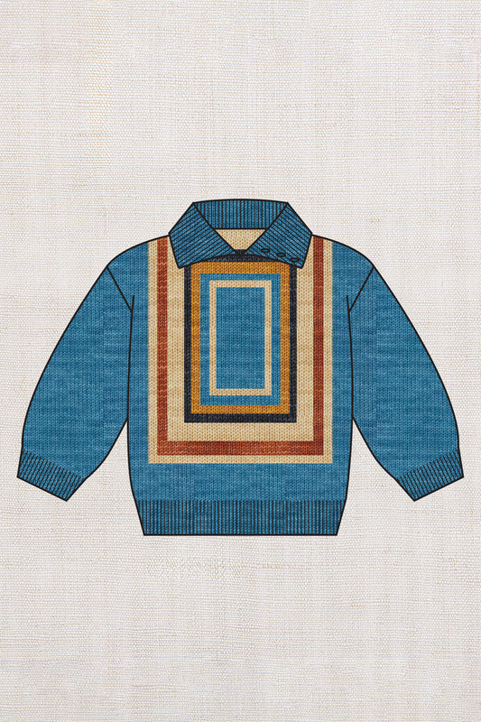 Log Cabin Sweater