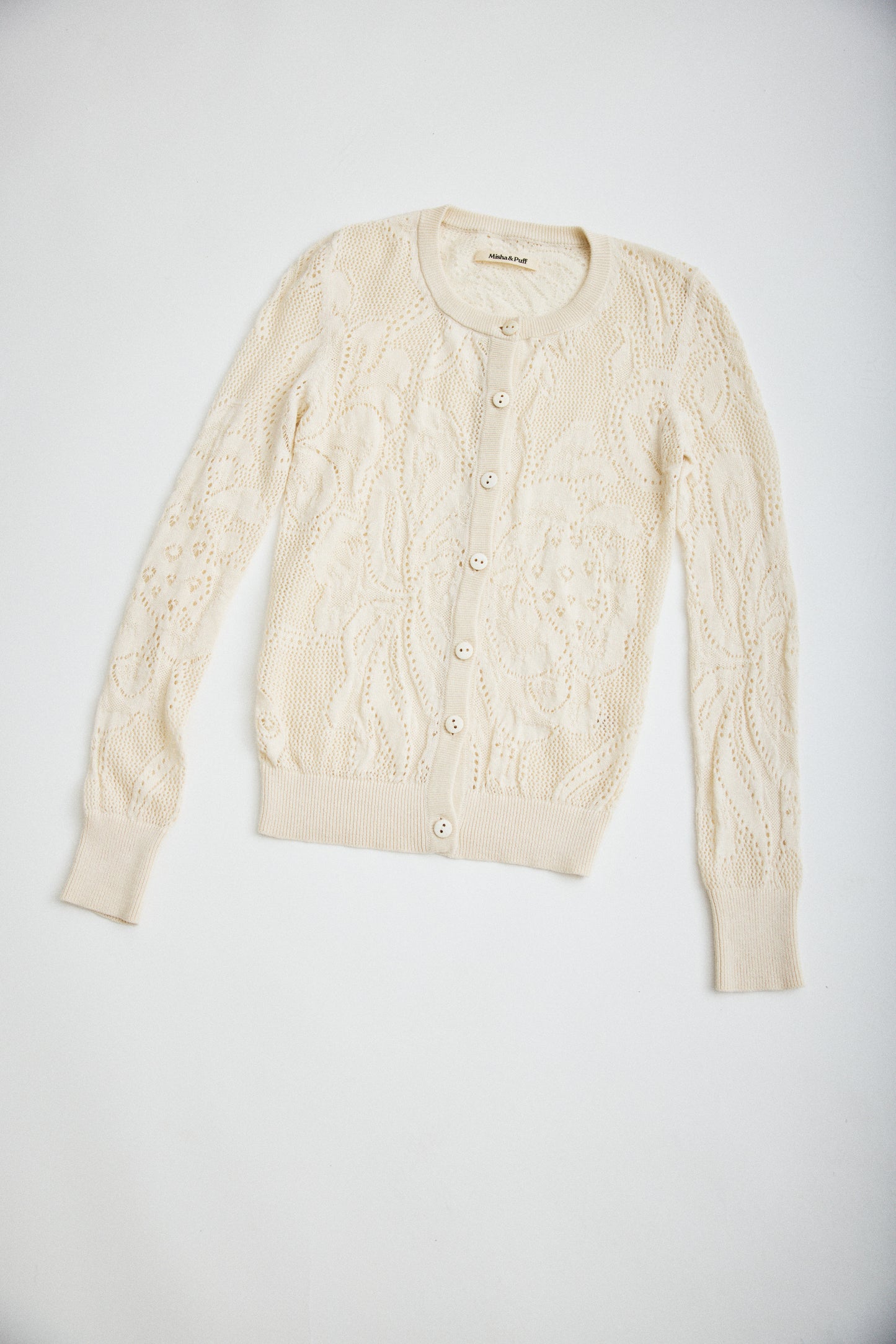 Lace Vignette Cardigan