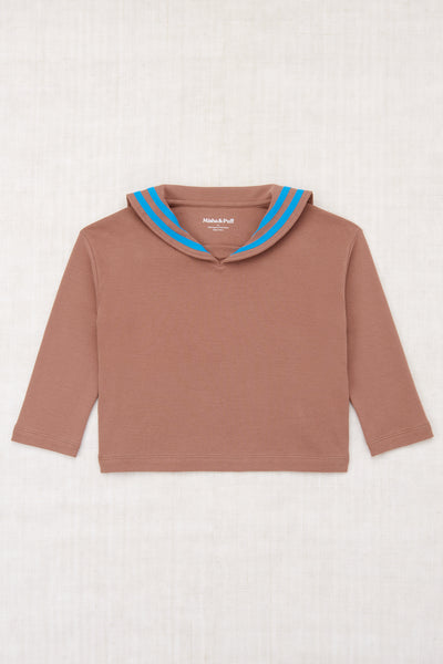トップス Misha&Puff Sailor Top Bark Sailor Top – Bark | Peachboy