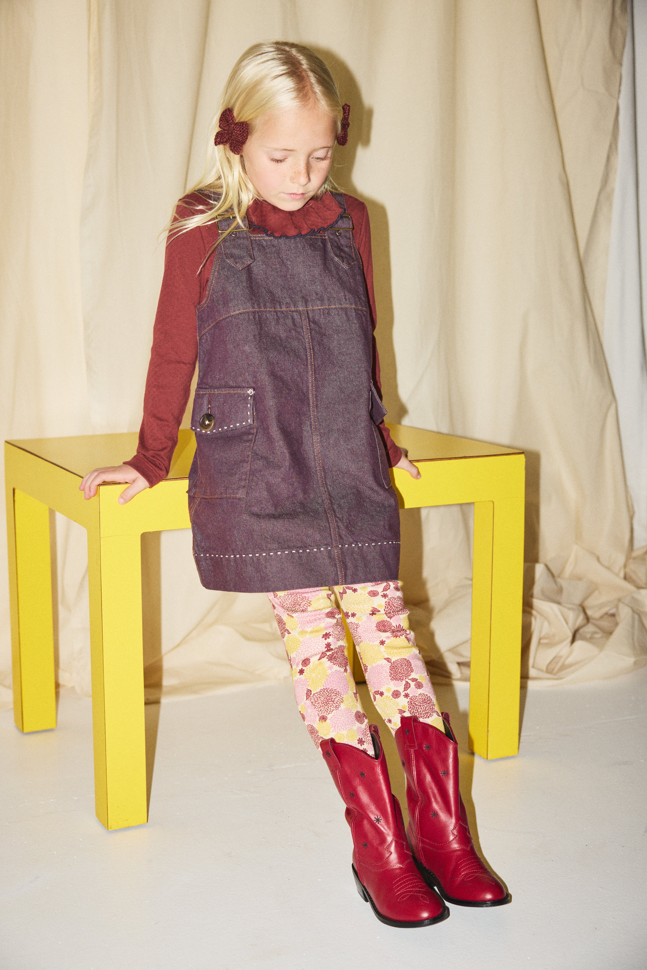 misha&puff acorn railroad leggings ＊ レッグウェア Misha&Puff