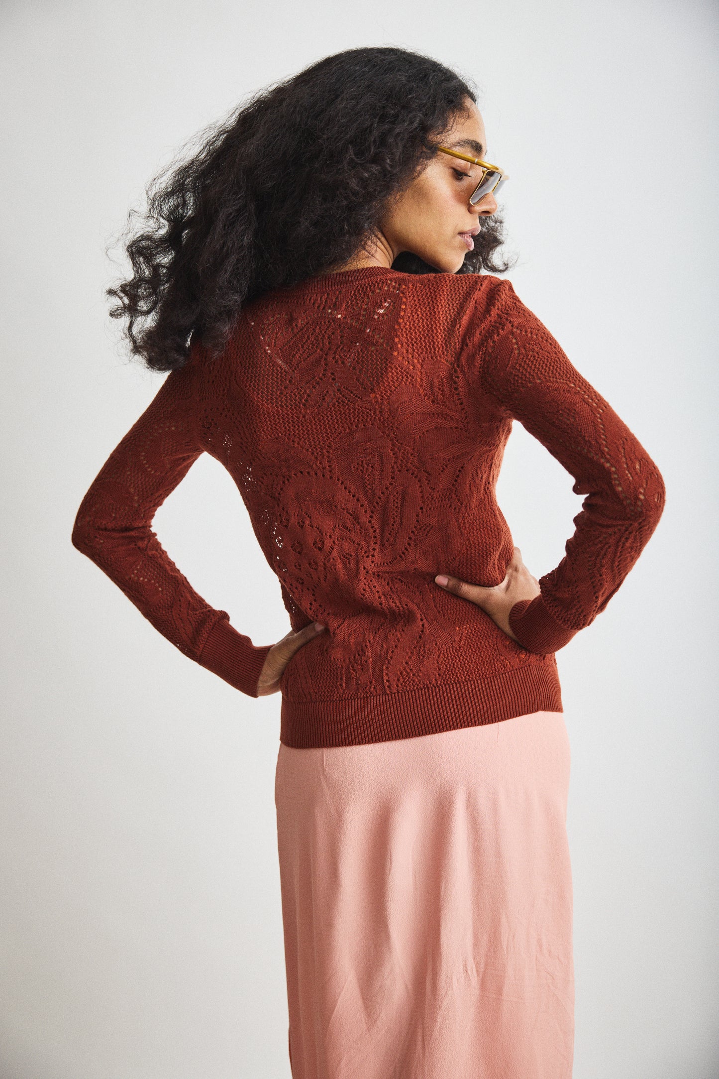 Lace Vignette Cardigan