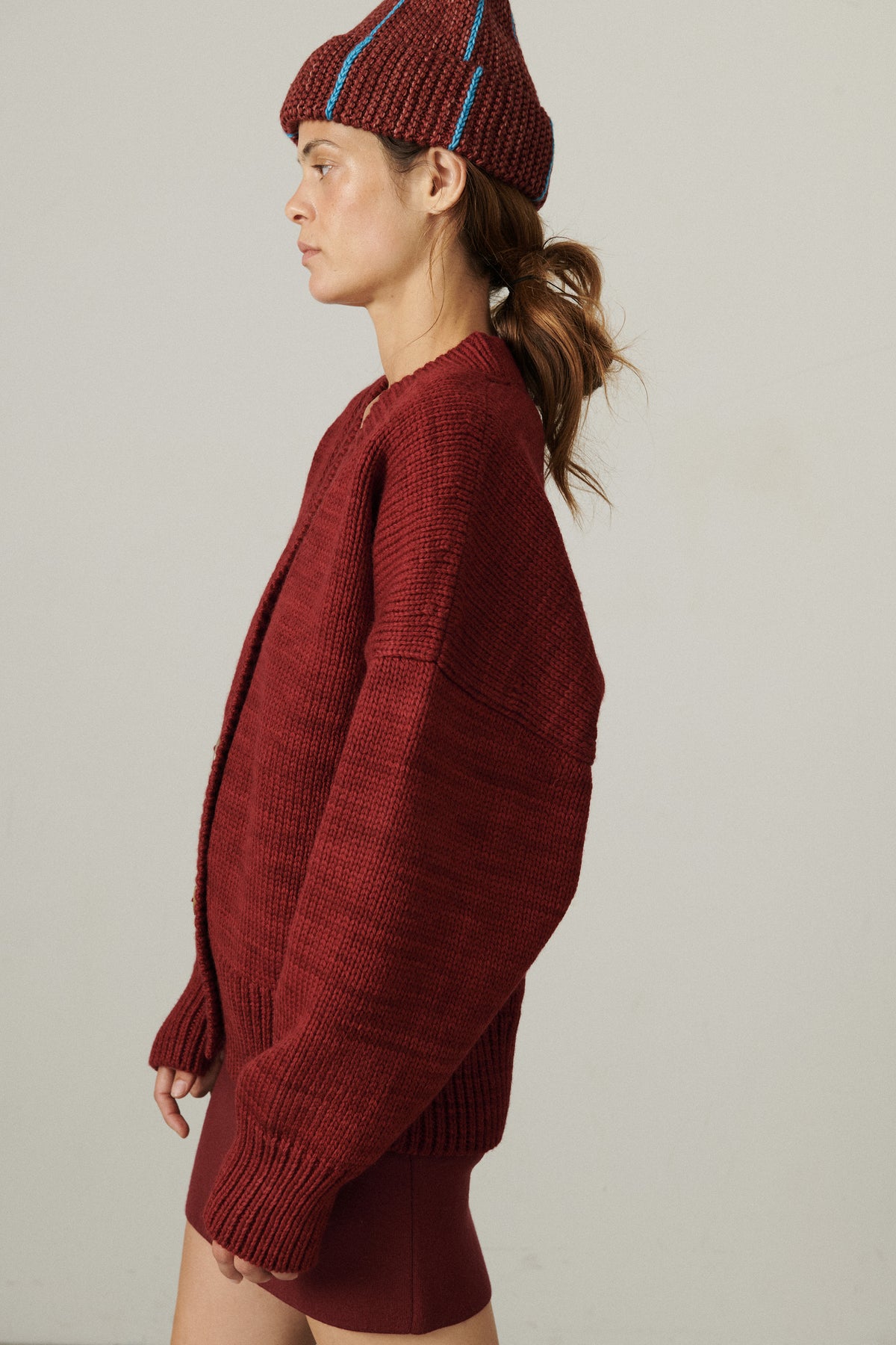 V-Neck Cardigan - Cambridge
