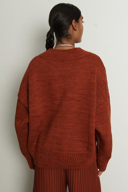 V-Neck Sweater - Sabi