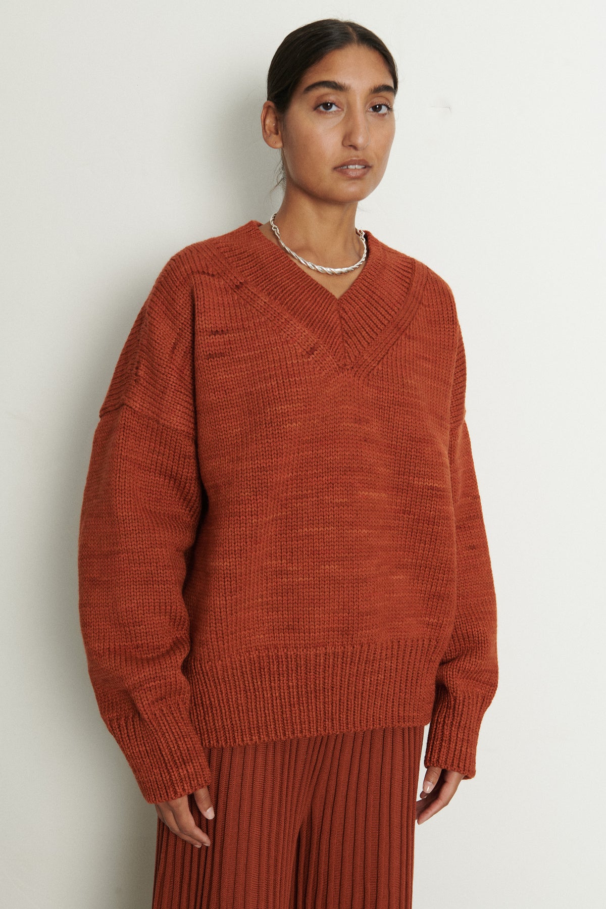 V-Neck Sweater - Sabi