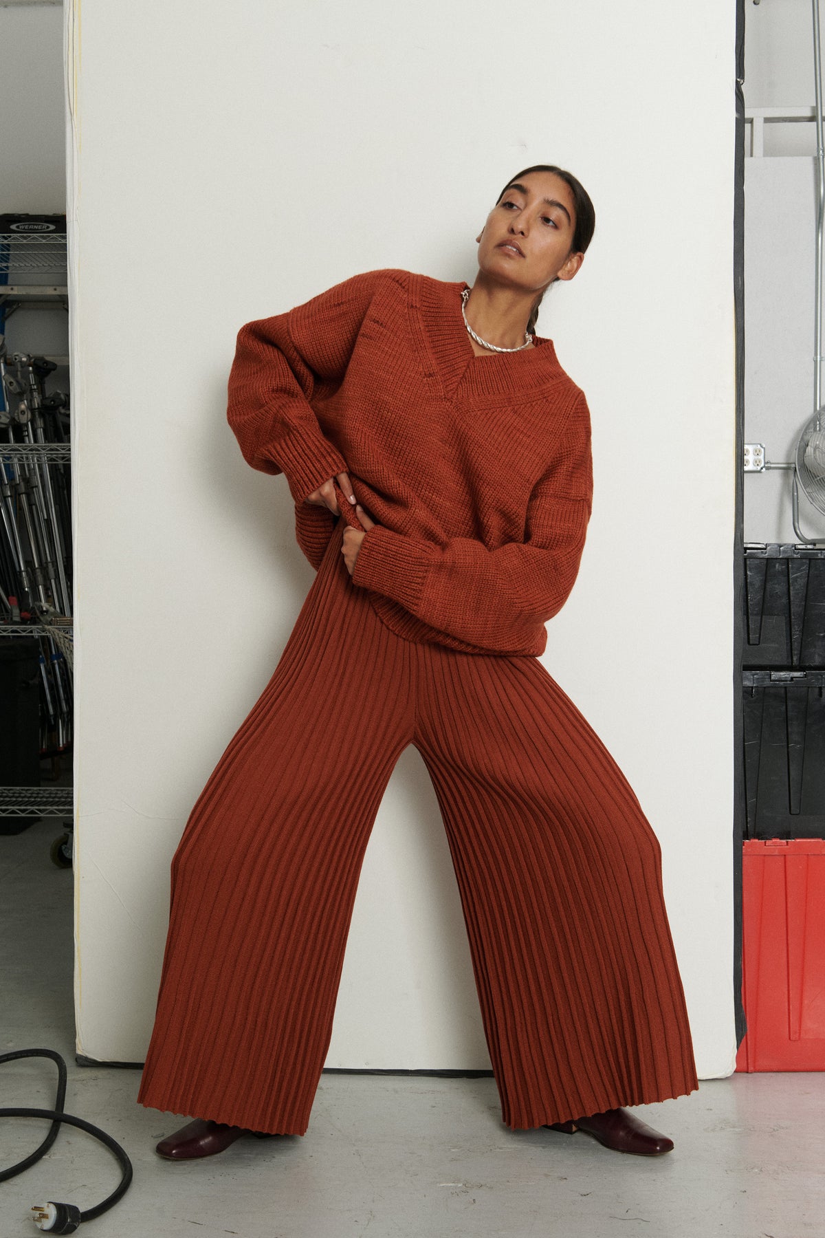 V-Neck Sweater - Sabi
