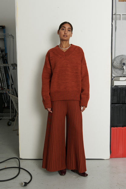 V-Neck Sweater - Sabi