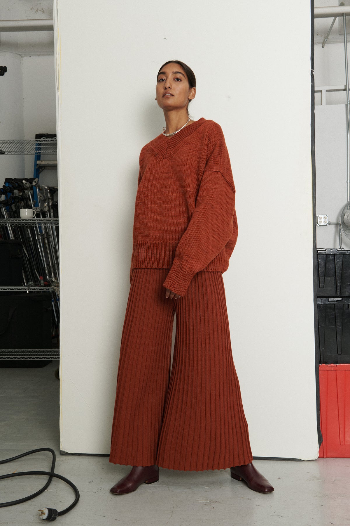 V-Neck Sweater - Sabi