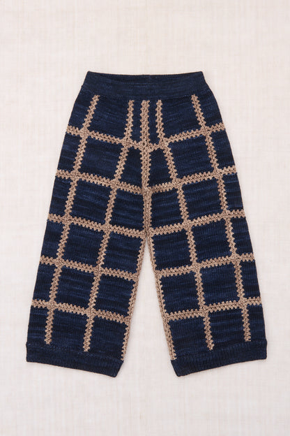Ladder Square Wide Leg Pant