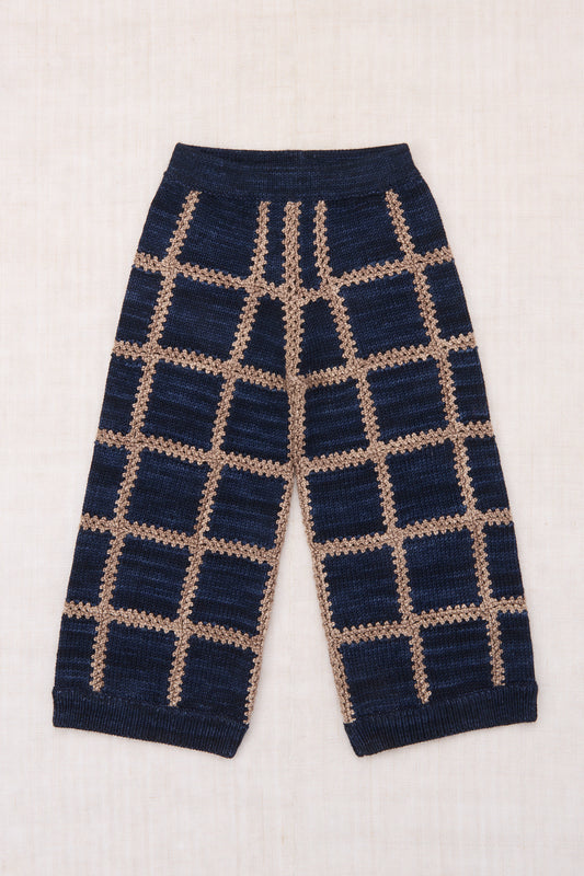 Ladder Square Wide Leg Pant