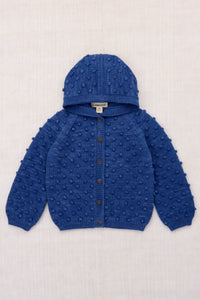 Hooded Popcorn Cardigan