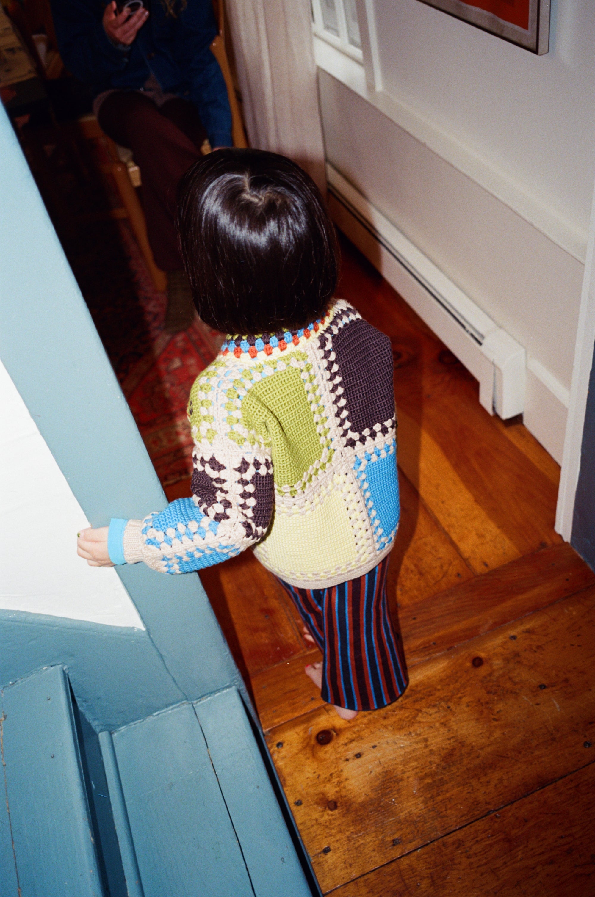 Cross Stitch Crochet Jacket – Misha & Puff